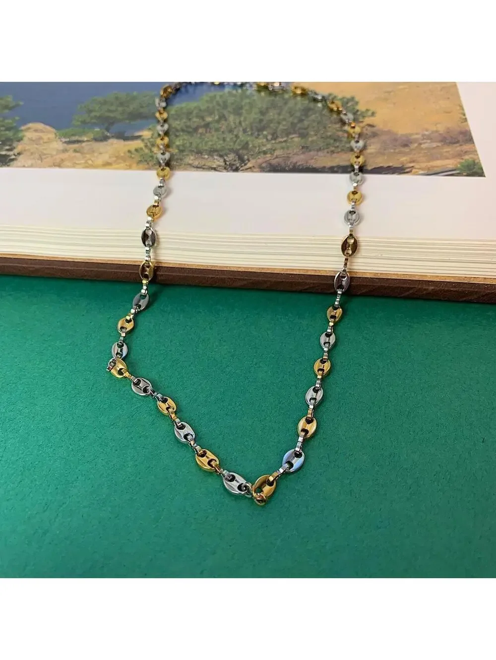 N/A #goldnecklace #silvernecklace